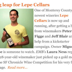 A Big leap for Lepe Cellars